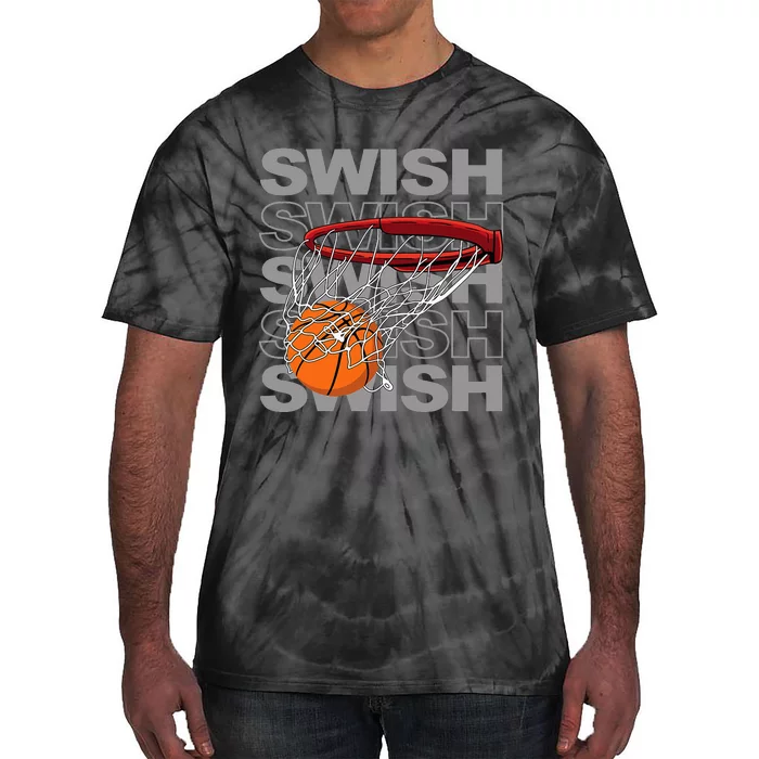 Basketball Swish Tie-Dye T-Shirt