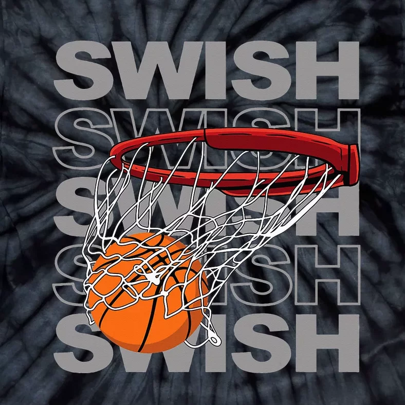 Basketball Swish Tie-Dye T-Shirt