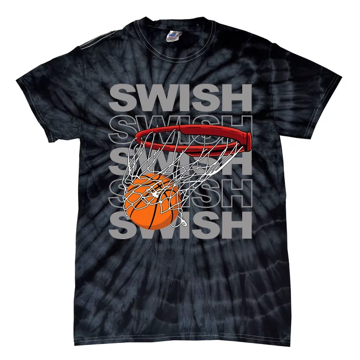 Basketball Swish Tie-Dye T-Shirt