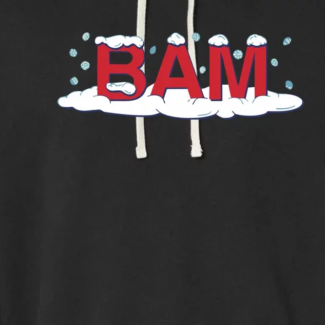 Bam Snow Garment-Dyed Fleece Hoodie