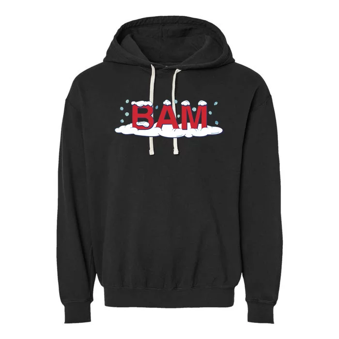 Bam Snow Garment-Dyed Fleece Hoodie