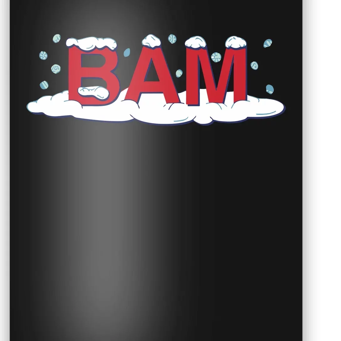 Bam Snow Poster