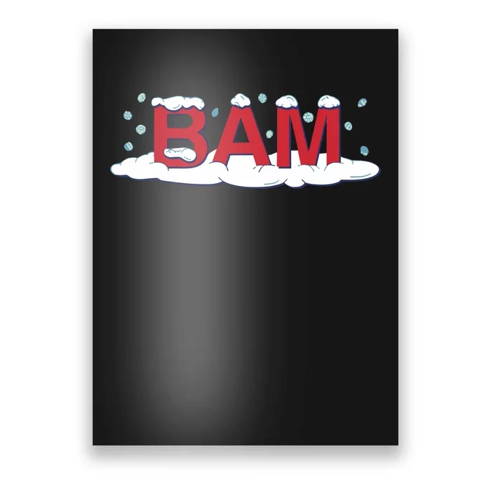 Bam Snow Poster