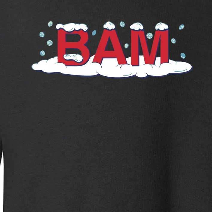 Bam Snow Toddler Sweatshirt