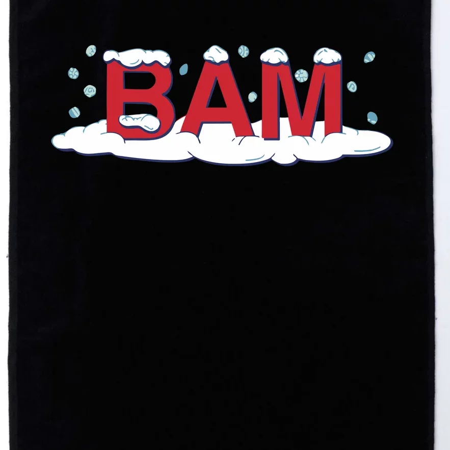 Bam Snow Platinum Collection Golf Towel