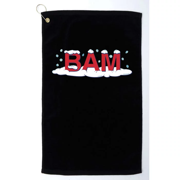 Bam Snow Platinum Collection Golf Towel