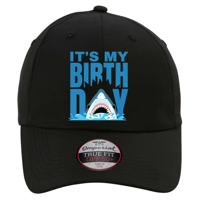 Blue Shark Birthday Shark Bite Its My Birthday The Original Performance Cap