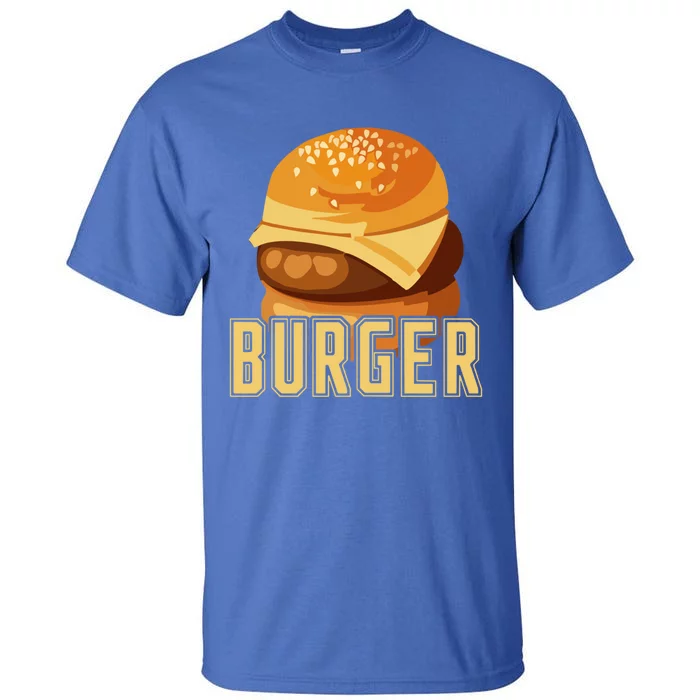 Burger Slider Bbq Meat Eater Grilling Gift For Couples Gift Tall T-Shirt