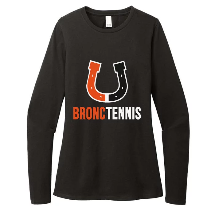 Billings Senior Bronc Tennis Womens CVC Long Sleeve Shirt