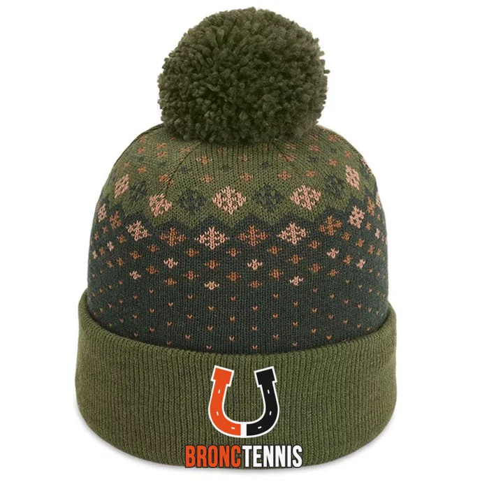 Billings Senior Bronc Tennis The Baniff Cuffed Pom Beanie