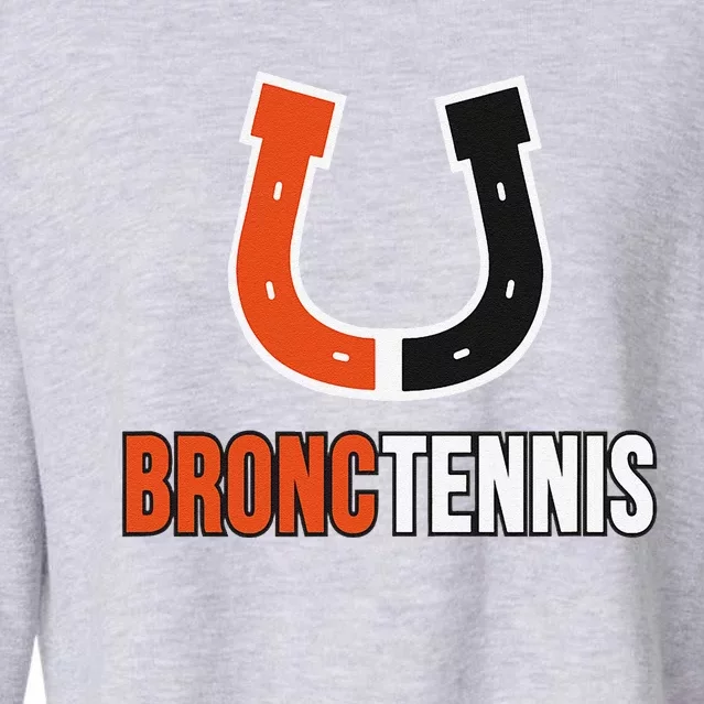 Billings Senior Bronc Tennis Cropped Pullover Crew