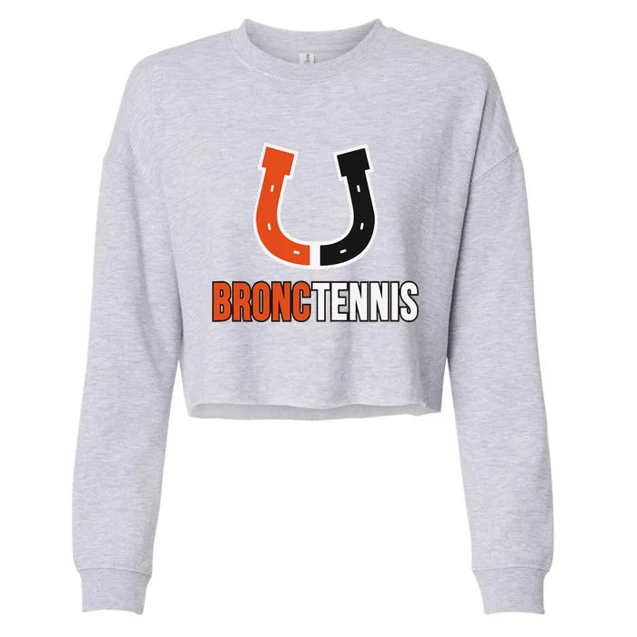 Billings Senior Bronc Tennis Cropped Pullover Crew