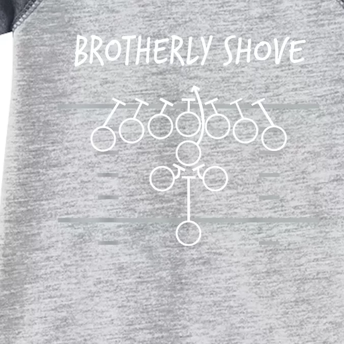 Brotherly Shove Infant Baby Jersey Bodysuit