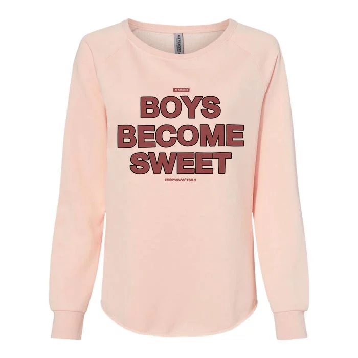 Become Sweet Womens California Wash Sweatshirt