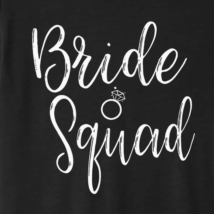 Bride Squad Bachelorette Party Bridesmaid Bridal Shower ChromaSoft Performance T-Shirt