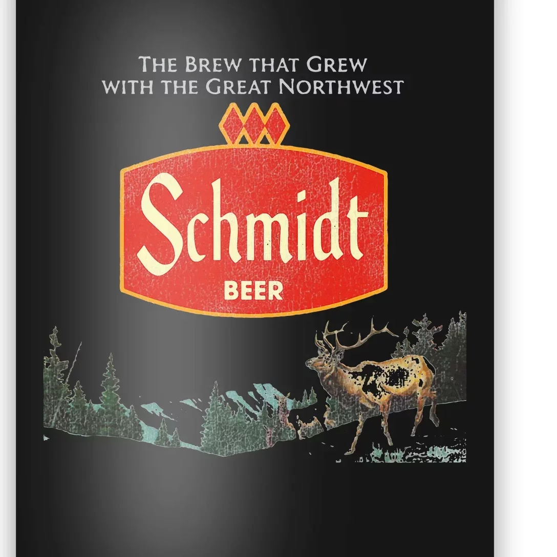 Beer Schmidt Beer Retro Defunct Nature Scene Poster