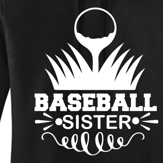 Baseball Sister Women's Pullover Hoodie