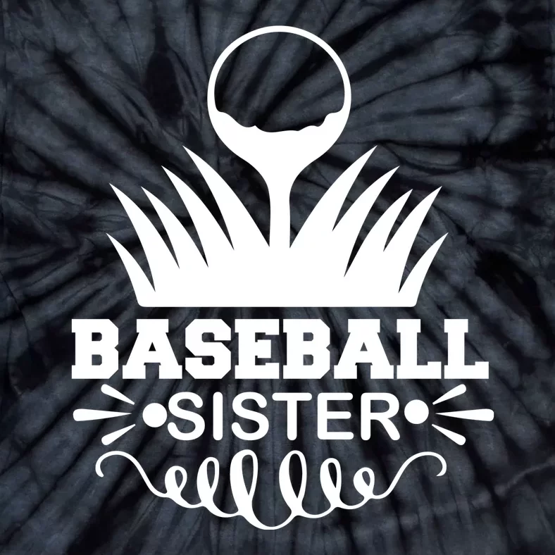 Baseball Sister Tie-Dye T-Shirt