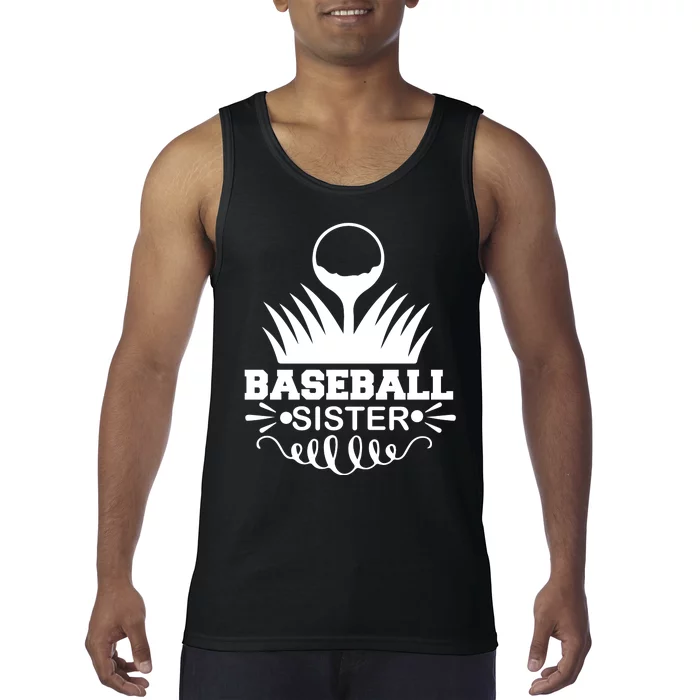 Baseball Sister Tank Top