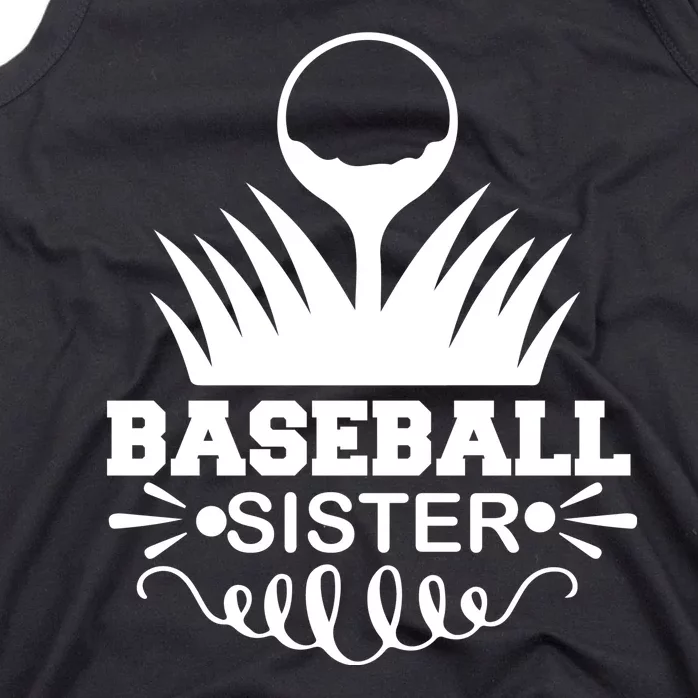 Baseball Sister Tank Top