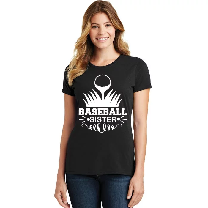 Baseball Sister Women's T-Shirt