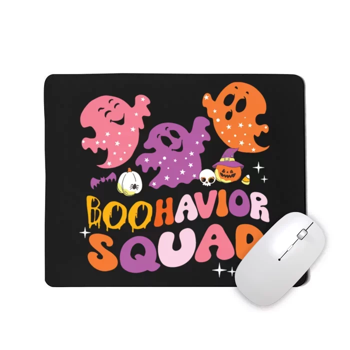 Boohavior Squad Behavior Squad ABA Therapist Halloween Mousepad