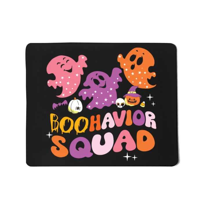 Boohavior Squad Behavior Squad ABA Therapist Halloween Mousepad