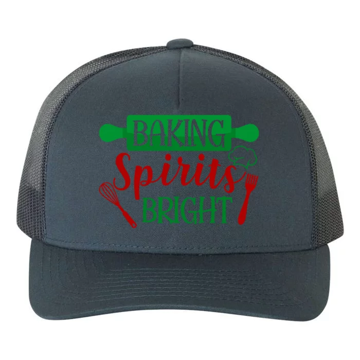 Baking Spirit Bright Christmas Cookie Baking Lover Xmas Funny Gift Yupoong Adult 5-Panel Trucker Hat