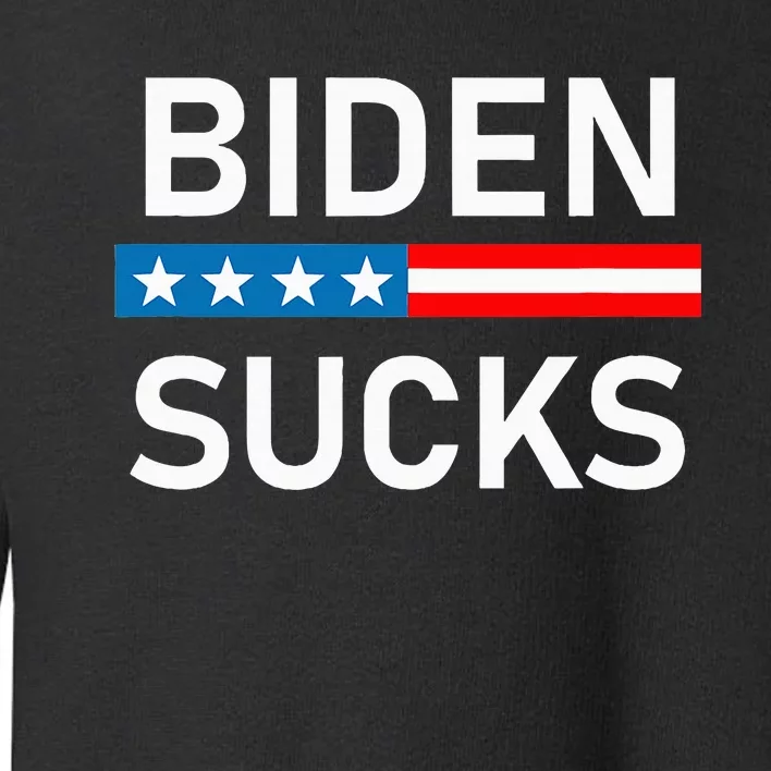 Biden Sucks Toddler Sweatshirt