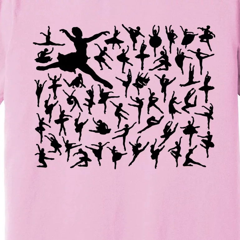 Ballerina Silhouettes Premium T-Shirt