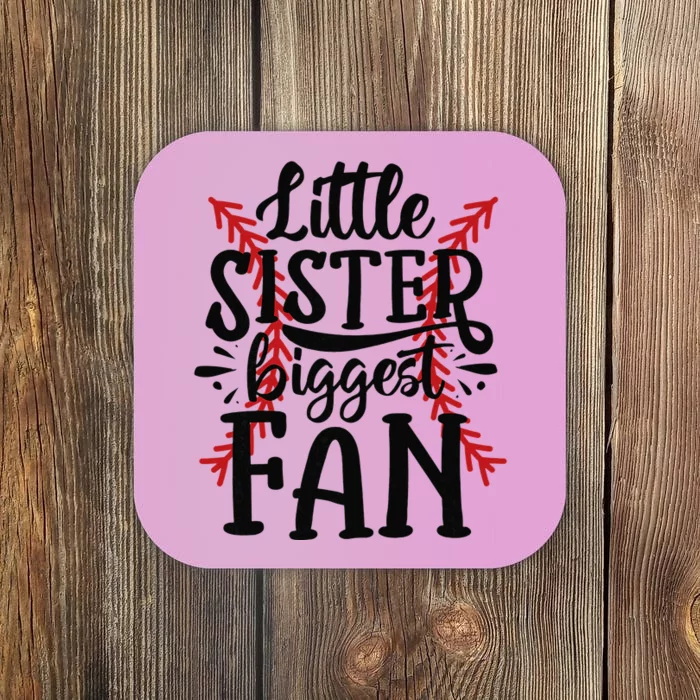 Baseball Sister  Baseball Love Baseball Player Coaster