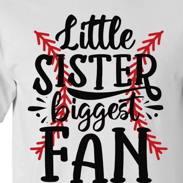 Baseball Sister  Baseball Love Baseball Player Tall T-Shirt