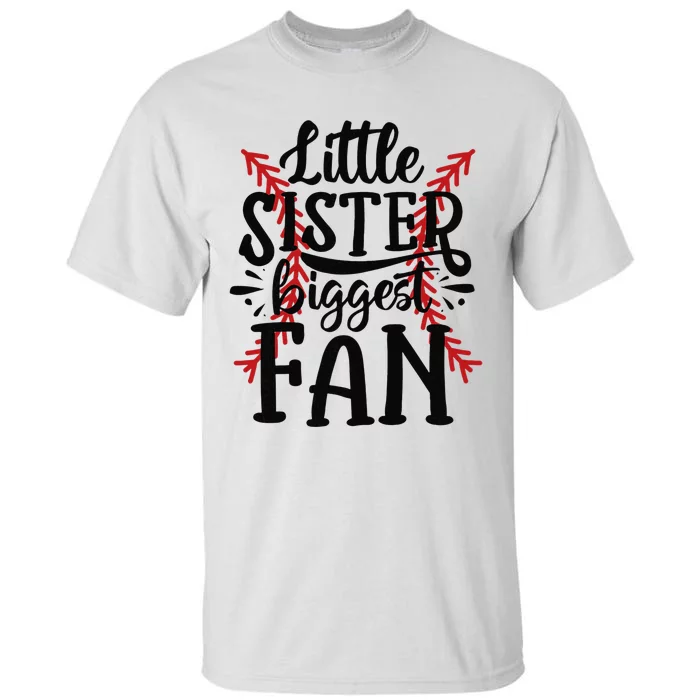 Baseball Sister  Baseball Love Baseball Player Tall T-Shirt