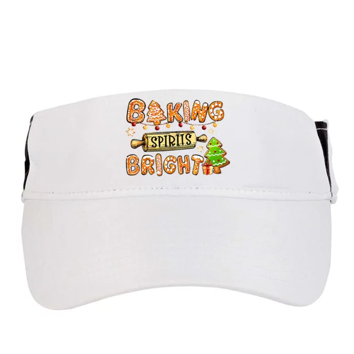 Baking Spirit Bright Donut Christmas Tree Xmas Cookie Adult Drive Performance Visor