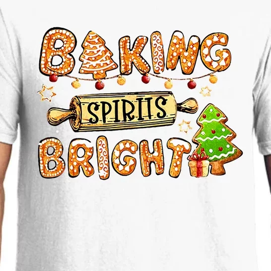 Baking Spirit Bright Donut Christmas Tree Xmas Cookie Pajama Set