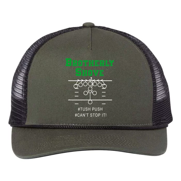 Brotherly Shove Retro Rope Trucker Hat Cap