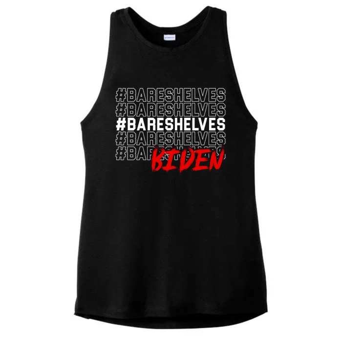 Bare Shelves Biden Ladies Tri-Blend Wicking Tank