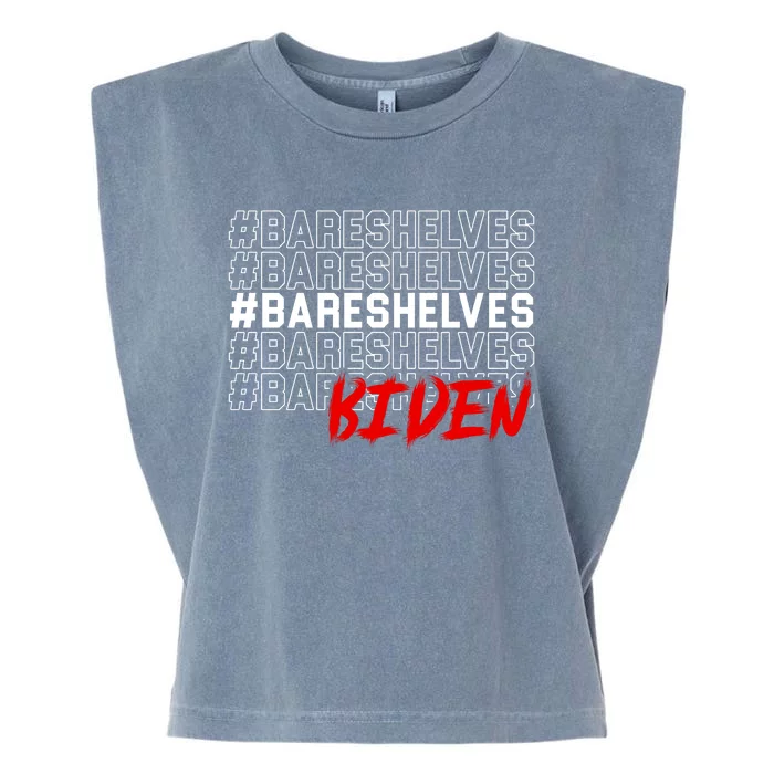 Bare Shelves Biden Garment-Dyed Women's Muscle Tee