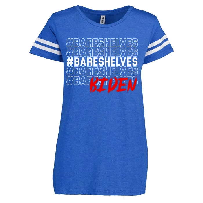 Bare Shelves Biden Enza Ladies Jersey Football T-Shirt