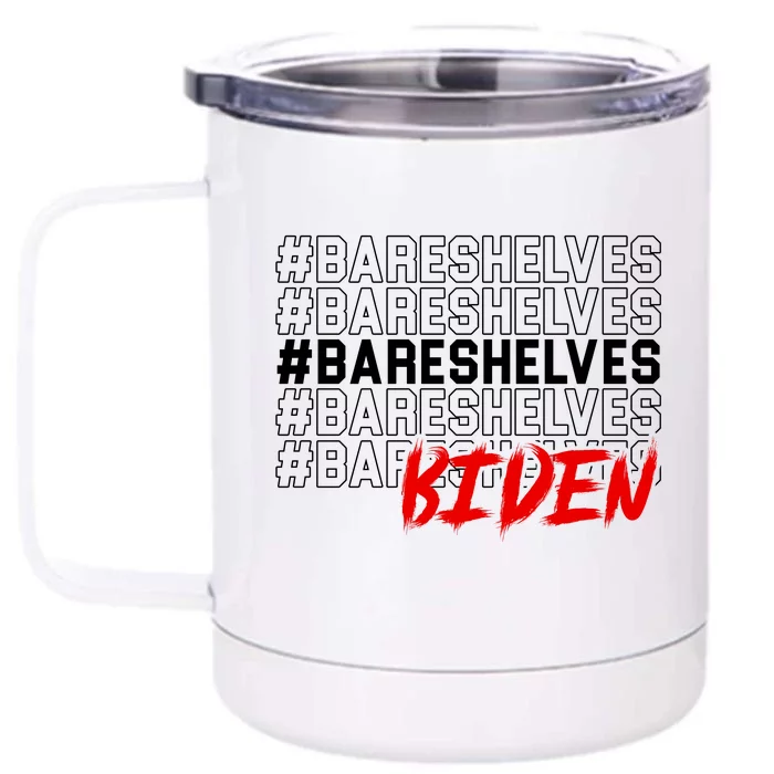 Bare Shelves Biden Front & Back 12oz Stainless Steel Tumbler Cup