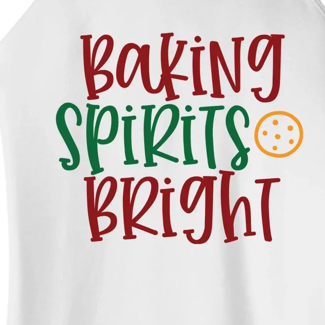 Baking Spirits Bright Women’s Perfect Tri Rocker Tank