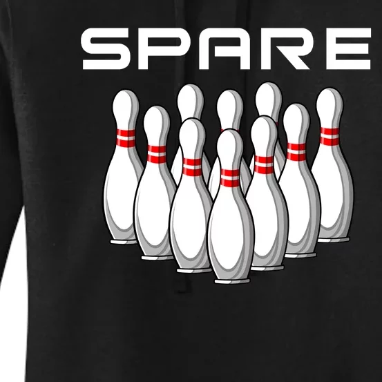 Bowling Spare Women's Pullover Hoodie