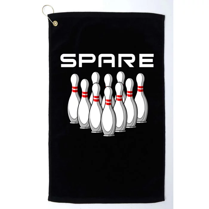 Bowling Spare Platinum Collection Golf Towel