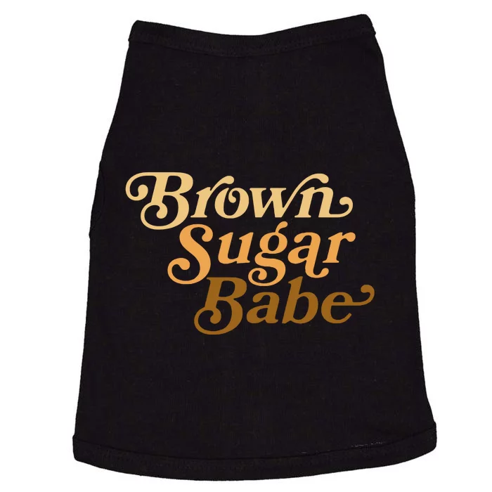 Brown Sugar Babe Melanin Doggie Tank