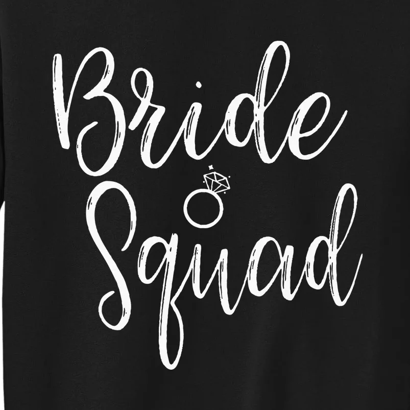 Bride Squad Bachelorette Party Bridesmaid Bridal Shower Sweatshirt