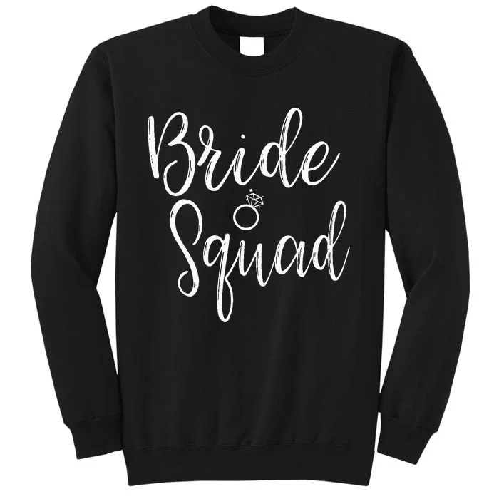 Bride Squad Bachelorette Party Bridesmaid Bridal Shower Sweatshirt