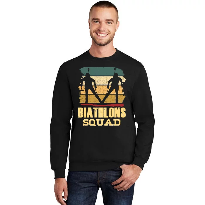 Biathlon Squad Biathlons Biathlete Sports Premium Sweatshirt