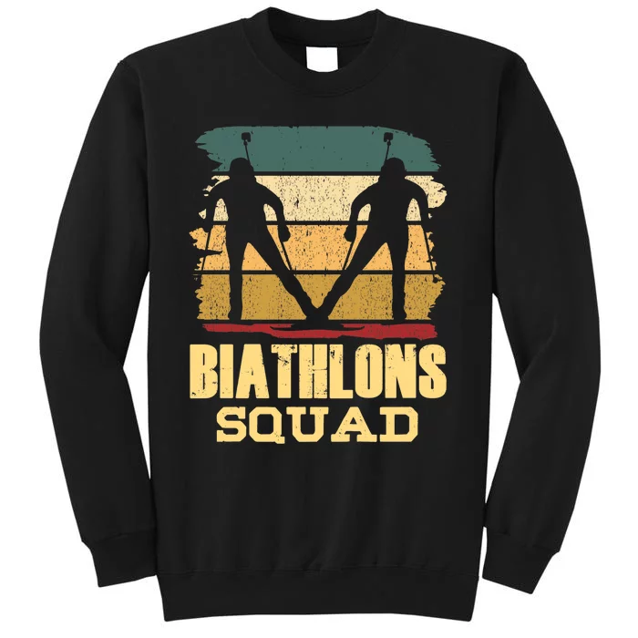 Biathlon Squad Biathlons Biathlete Sports Premium Sweatshirt