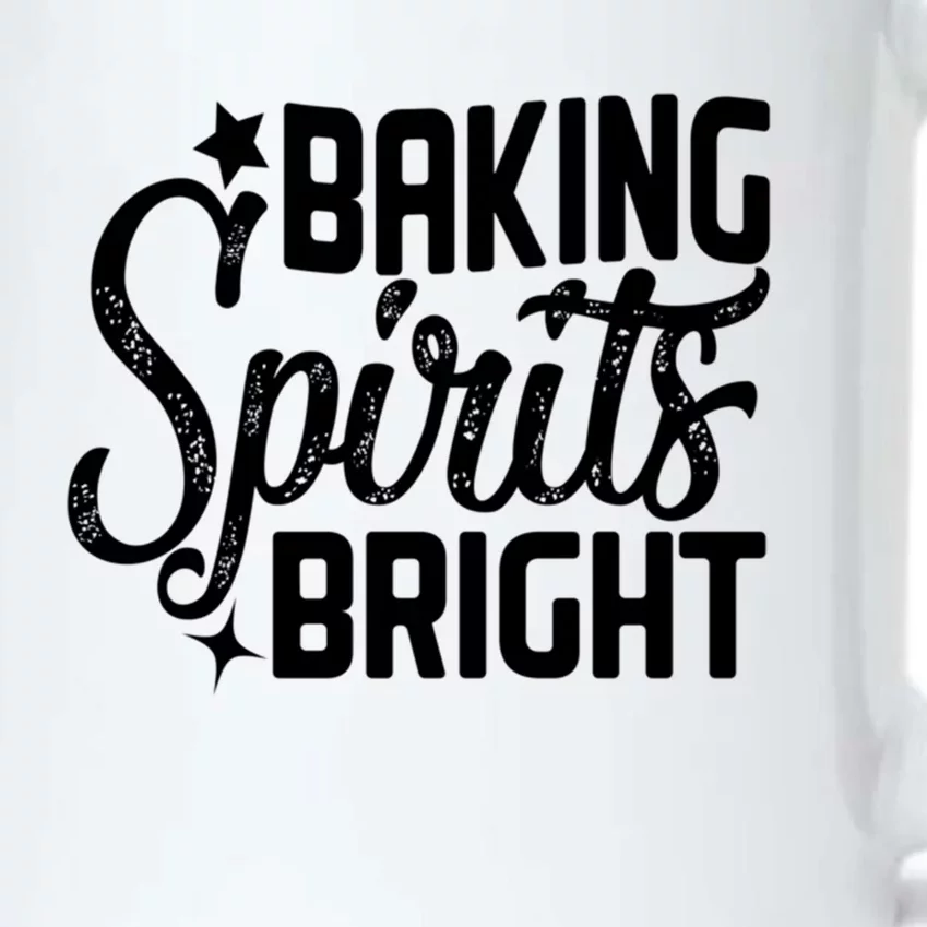 Baking Spirits Bright Funny Cooks Bakers Bake Bread Or Cake Gift Black Color Changing Mug