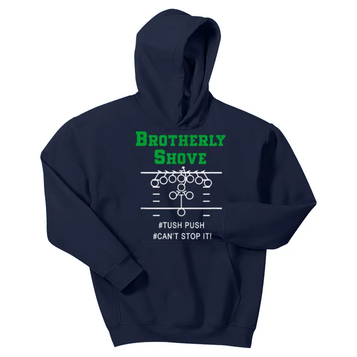 Brotherly Shove Kids Hoodie